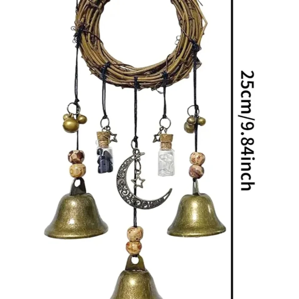 Rose Quartz Alter  Broom, Bell Wreath, and Sage Bundle Set - Picture 5 of 7